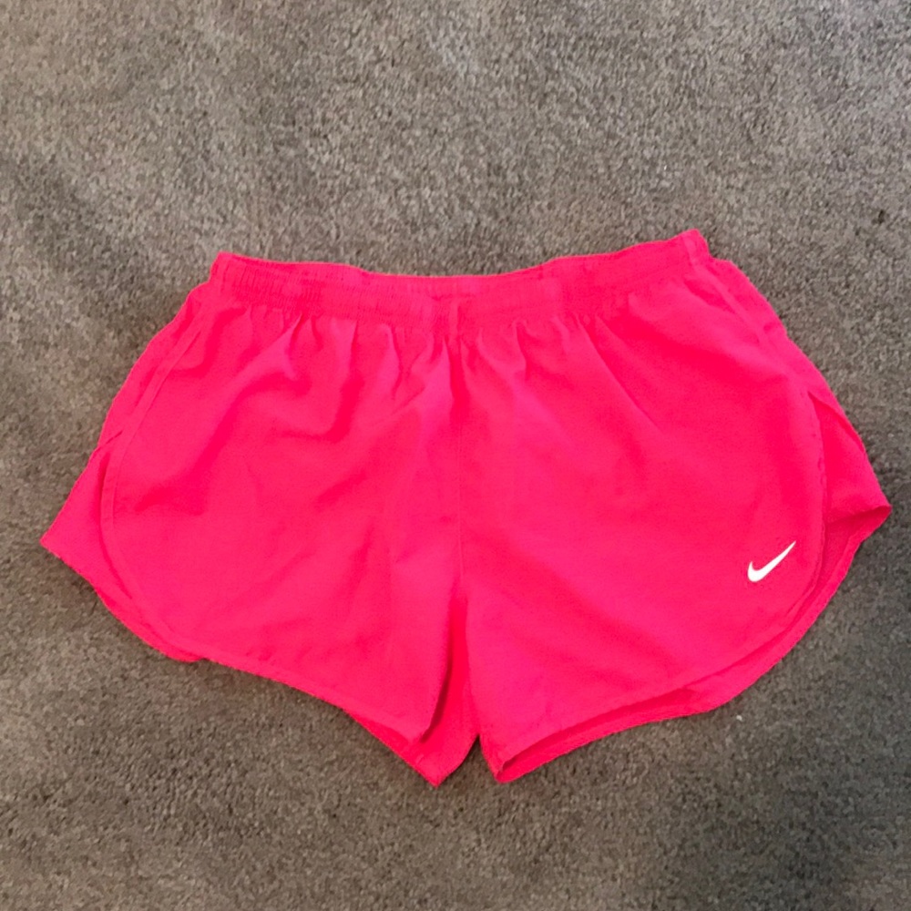EUC Nike Tempo Track Short Large Pink